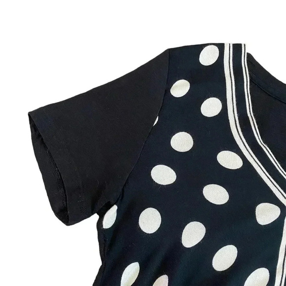 Anthropologie Akemi + Kin Sherburne Polka Dot Shirt Blouse Top Size XS Women's - Picture 2 of 7